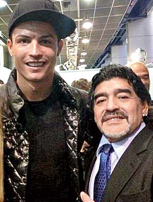 Maradona criticised Cristiano Ronaldo for his recent form