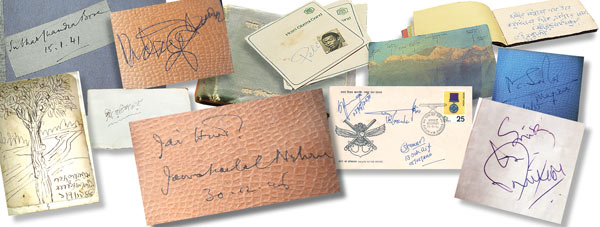 Some interesting stories related to autograph