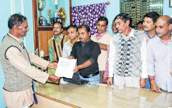 A farmer gave his land to the Panchayat at Kirnahar