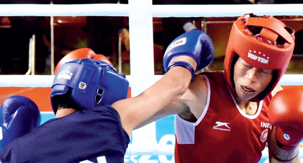 mary kom took only 90 second to knockout her opponent 