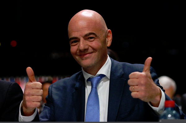 Gianni Infantino elected new FIFA president dgtl