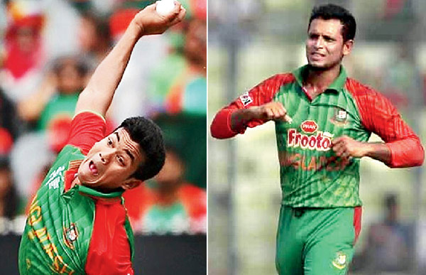 Bangladesh team angry as question arises on Taskin's and Sunny's bowling action 