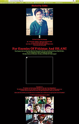 hacked site still uphelp