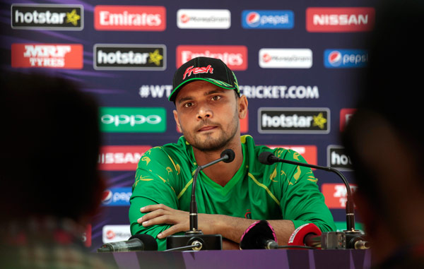 Mashrafi is unhappy with Taskin's suspension BNG dgtl