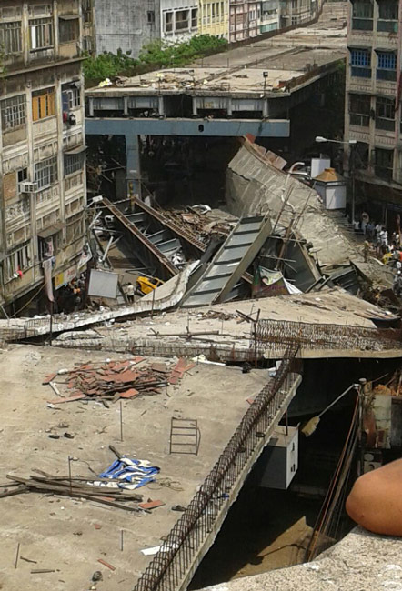 Who Are Responsible For Collapse of Jorasanko Flyover-dgtl