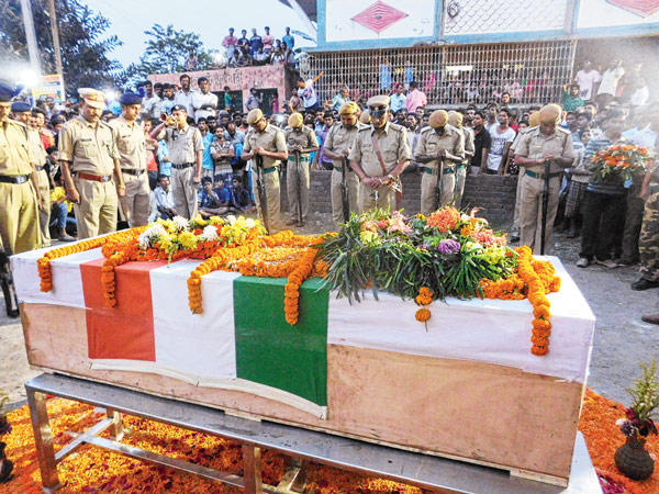 landmine took one jawan's life