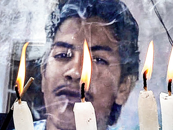 Political colours on Sourav murder case