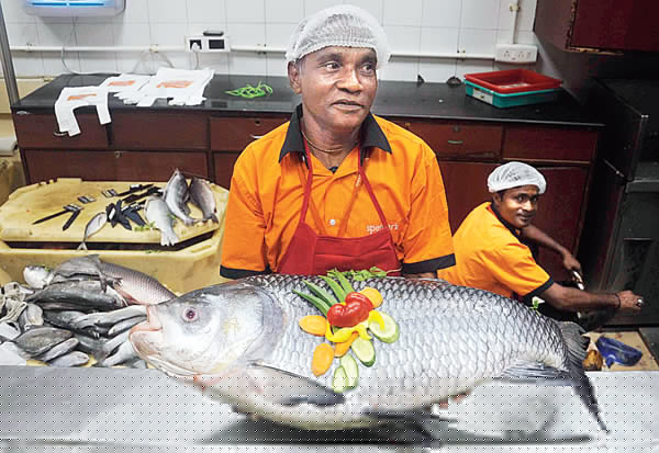 Great catch of 21 kg Fish