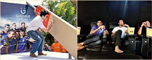 Two different cities but atmosphere are same