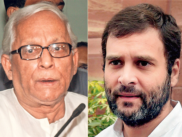 Rahul Gandhi and Buddhadeb Bhattachraya to be on stage together
