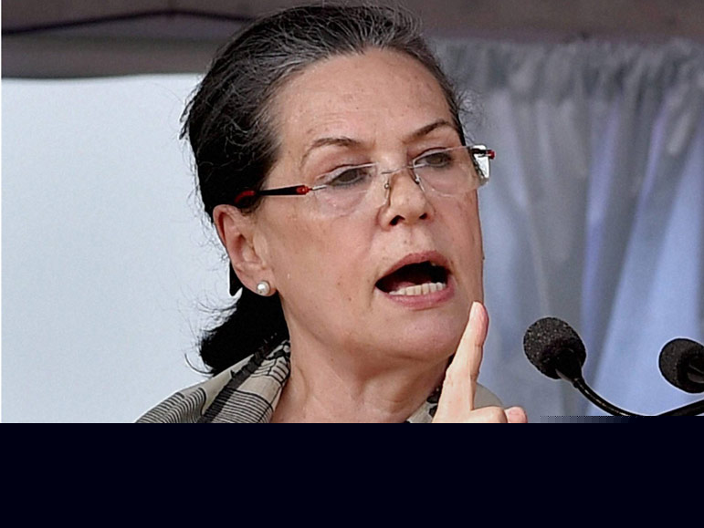 Sonia speaks on chopper deal targeted by BJP