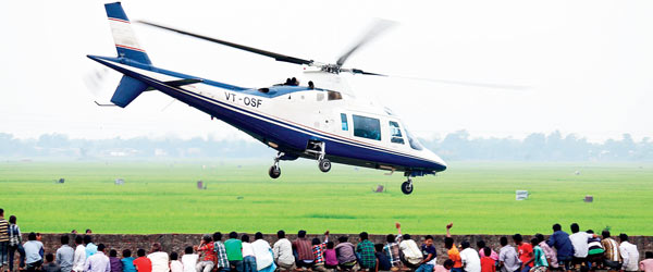 minister runs on airway, people admired
