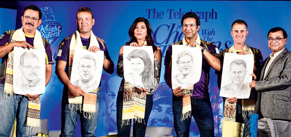 KKR management felicitated in la martiniere school