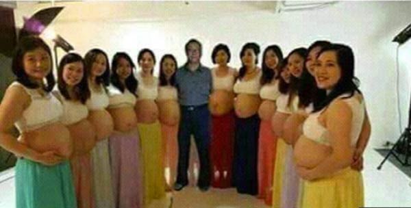 13 wives pregnant at a time by one husband dgtl
