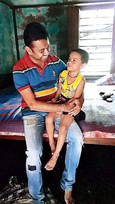 TMC MLA to support victims family