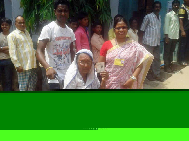 photogallery of assembly election, 6th phase dgtl 