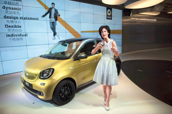 চিনে পা রাখল জার্মান সংস্থা স্মার্টের ছোট গাড়ি