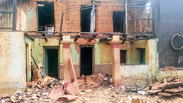 Left leader house attacked