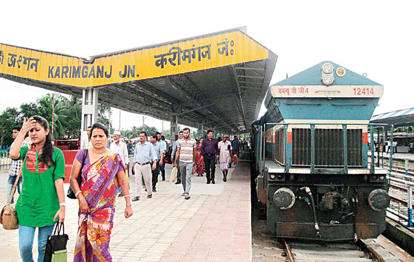 Agitation over Silchar-Karimganj local train time
