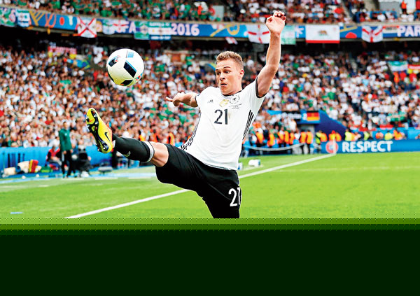 Joshua Kimmich becoming a dependable player of German team