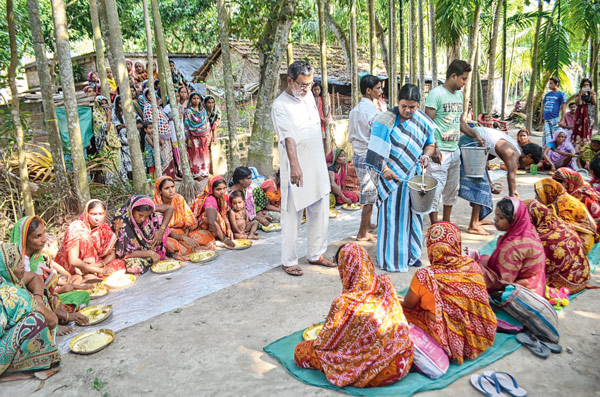 Relief camps removed differentiation  between people