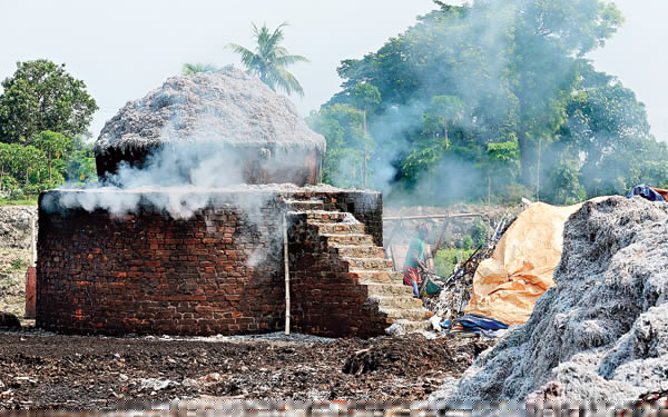 Before World Environment Day Anandabazar captures city's pollution image