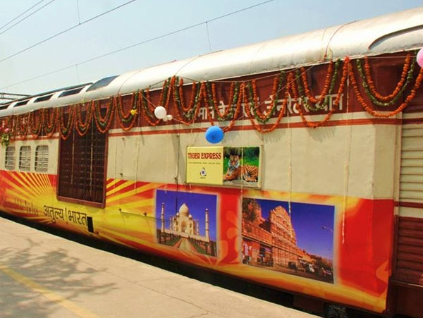railway flags off new train to spread awareness about tigers dgtl
