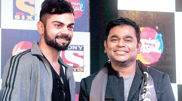 Virat Kohli to sing a song for A.R.Rahman