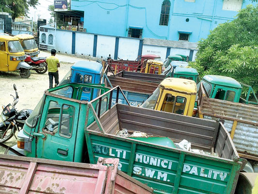 Cleaning car disappeared: people in distress