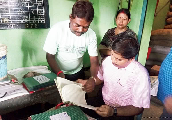 Ration Shop Alleged running with irregularities at Durgapur