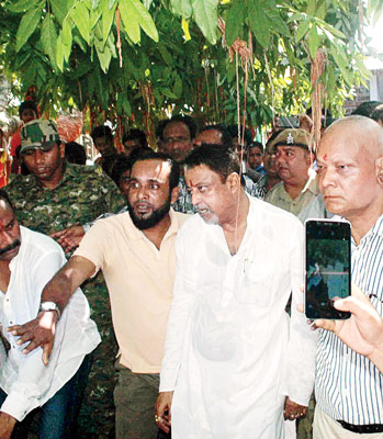 TMC Mukul Roy felt ill