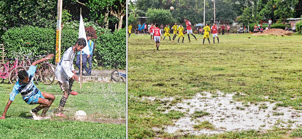 Risk taken to play Subrata Cup in mud cup