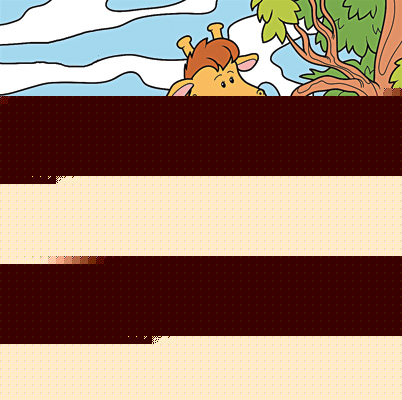 A story on giraffe and ants