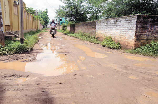 Poor roads: prone to accident