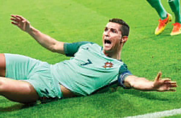 Ronaldo and Nani score as Portugal reached Euro final 