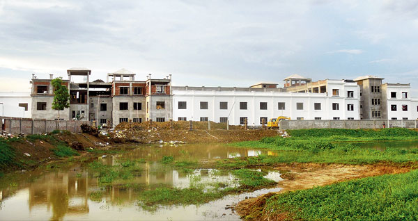 Class in Kolaghat college,  a trouble scenario for polytechnic students 