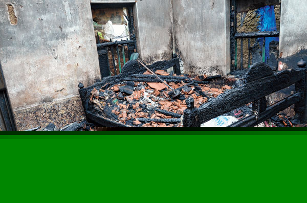 House on fire, 3 died in a family