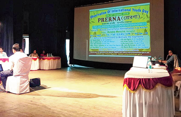 Administrators taking class for IAS exam