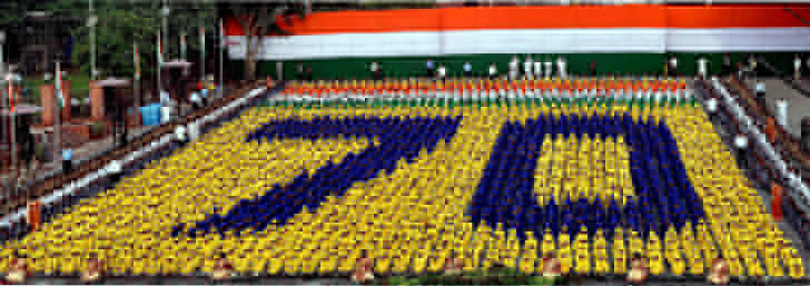 লাল কেল্লায় স্বাধীনতা দিবস উদযাপান