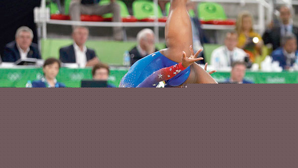 Simone Biles made new record in Rio Olympics
