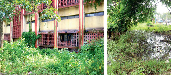 Dirty environment in Kharagpur hospital calling danger