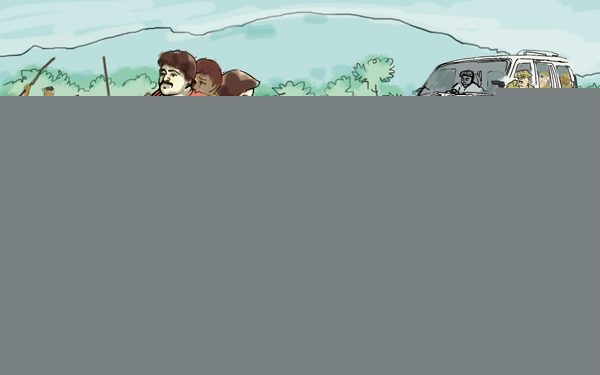 Police chased to catch miscreant