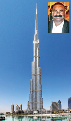 George V Nereparambil wants more flats at Burj Khalifa 