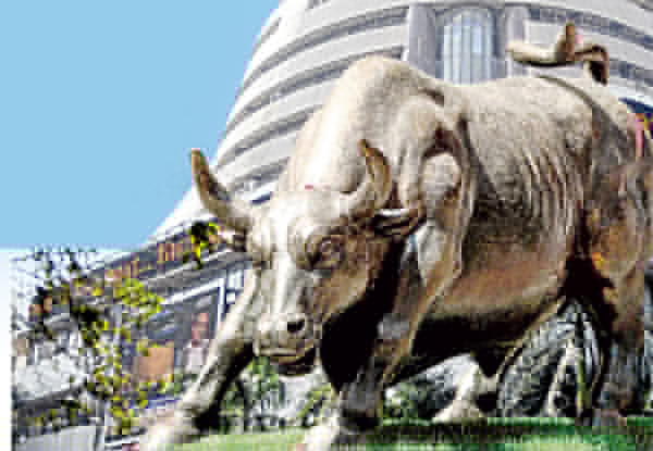 Steep height of sensex index 
