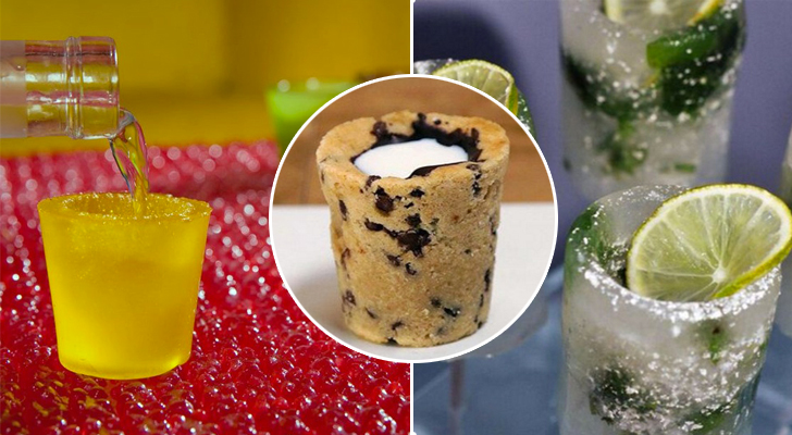 10 shot glasses you can eat also dgtl