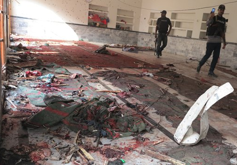 13 injured in suicide blast during Eid prayers at Shikharpur