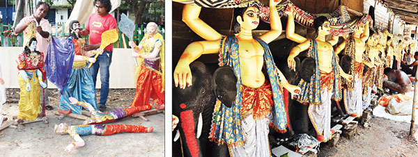 Rise in salary leads to people's more happiness in Biswakarma puja