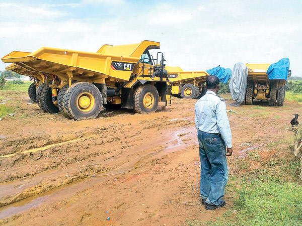Meeting withheld, leads to put stop in mining work at sripur