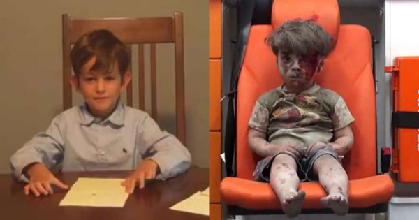 A 6 year old's letter to Obama asking if he can adopt Syrian refugee Omran dgtl