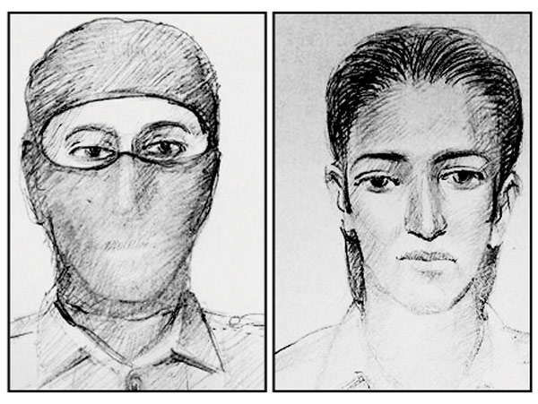 Police releases sketch of suspected terrorists through search operation, no one arrested